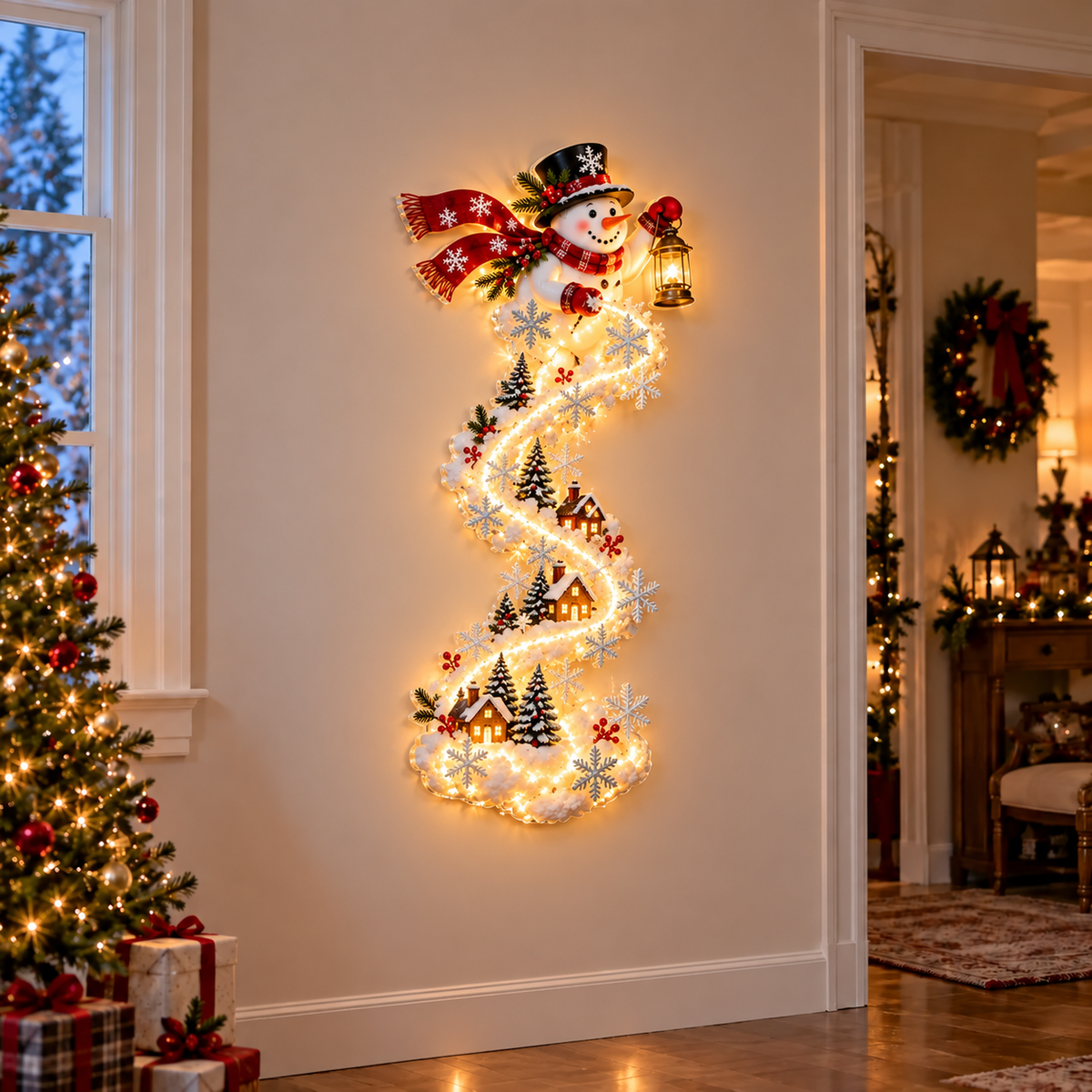 Limited-time 50% discount✨Christmas Magic Trail Wall Light - A Little Christmas Magic, Right on Your Wall✨