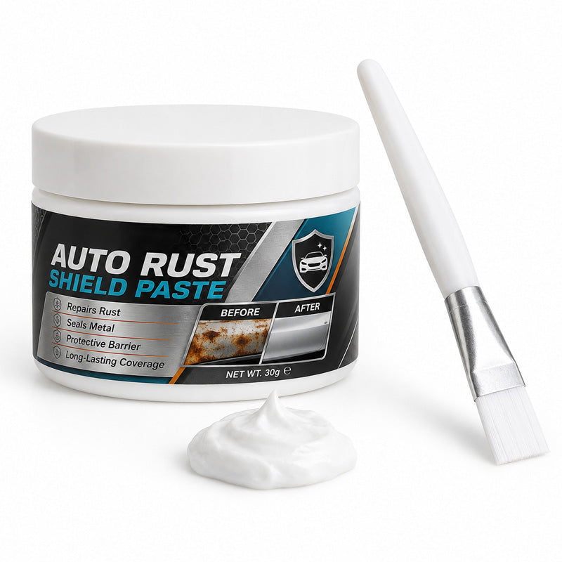 Brush-On Car Rust Protection Paste – 30ml Metal Shield Kit