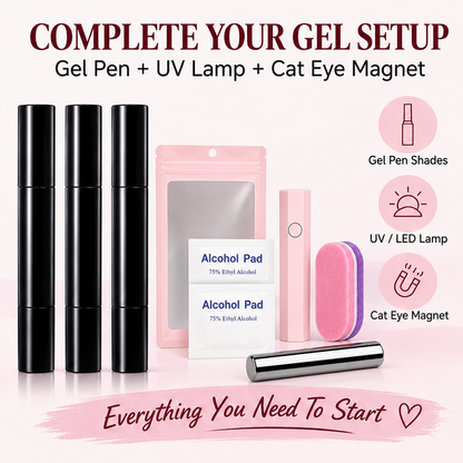 🎨🎨One-Step Gel Nail Pen Salon-Looking Nails. Without All The Bottles.