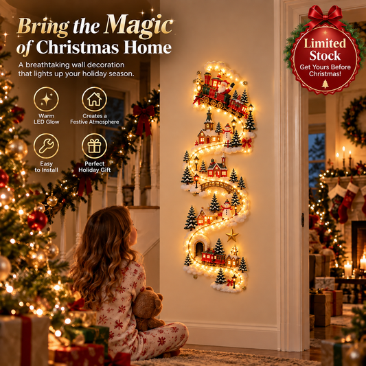 Limited-time 50% discount✨Christmas Magic Trail Wall Light - A Little Christmas Magic, Right on Your Wall✨