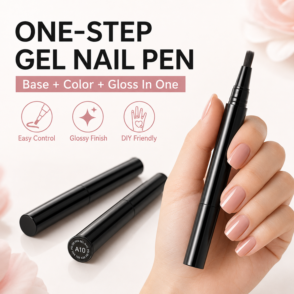 🎨🎨One-Step Gel Nail Pen Salon-Looking Nails. Without All The Bottles.