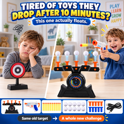 Floating Target Challenge Game – USB Powered Foam Dart Shooting Set