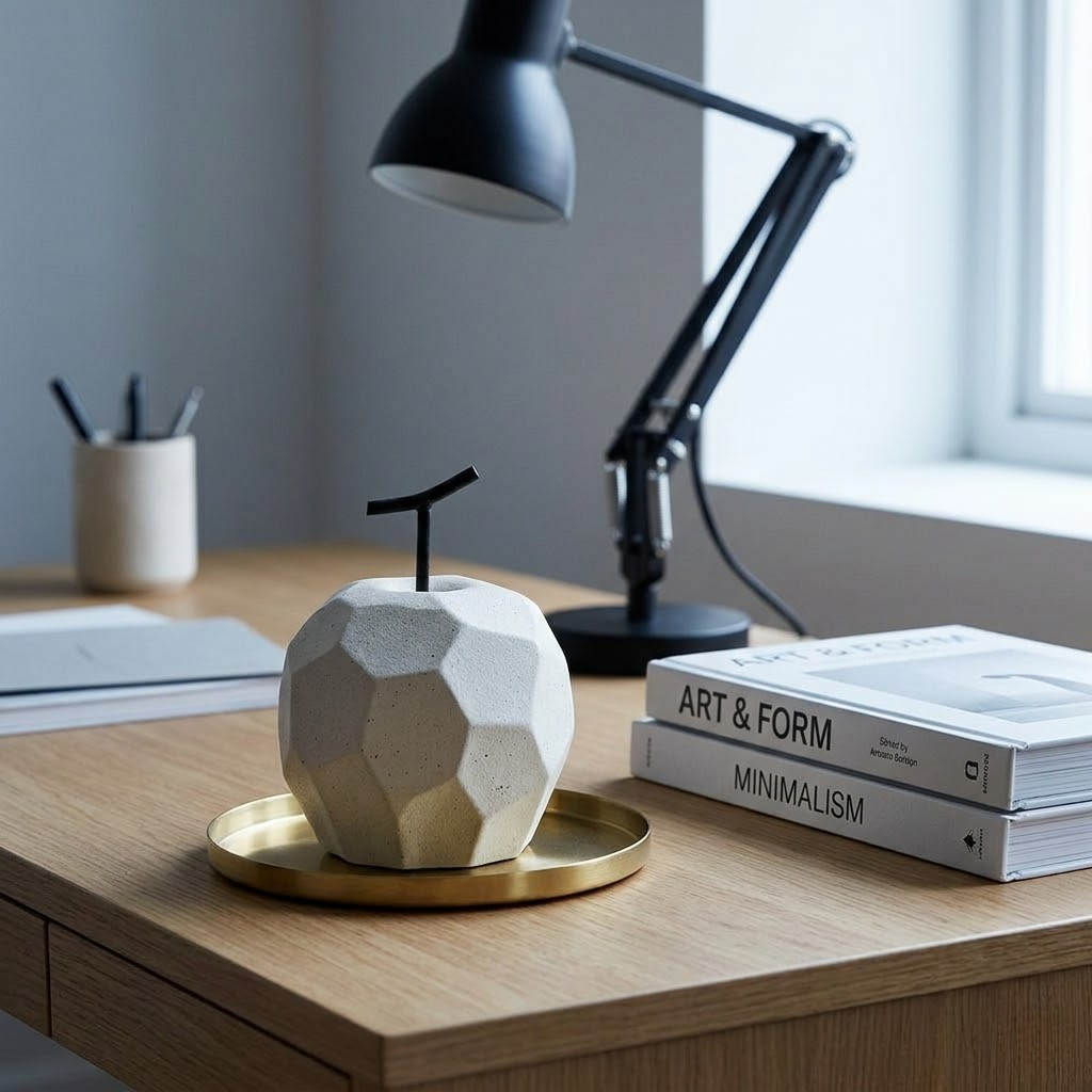 Minimalist Ceramic Fruit Decor Set