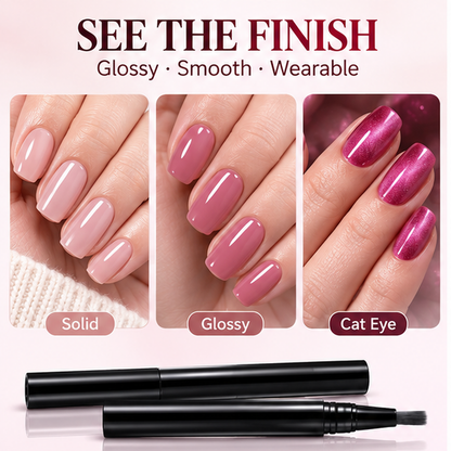 🎨🎨One-Step Gel Nail Pen Salon-Looking Nails. Without All The Bottles.