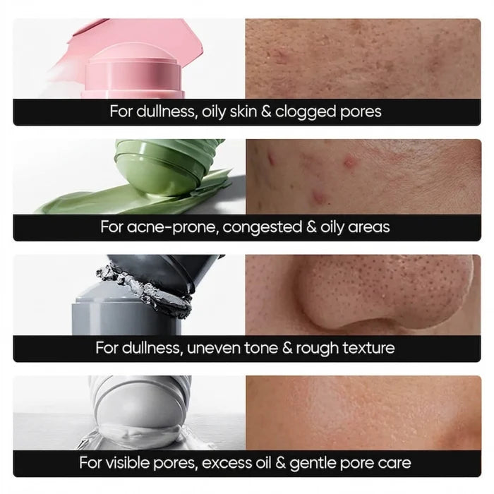 Pore Purifying Clay Stick – 10-Minute Care for Blackheads, Oil & Congested-Looking Pores