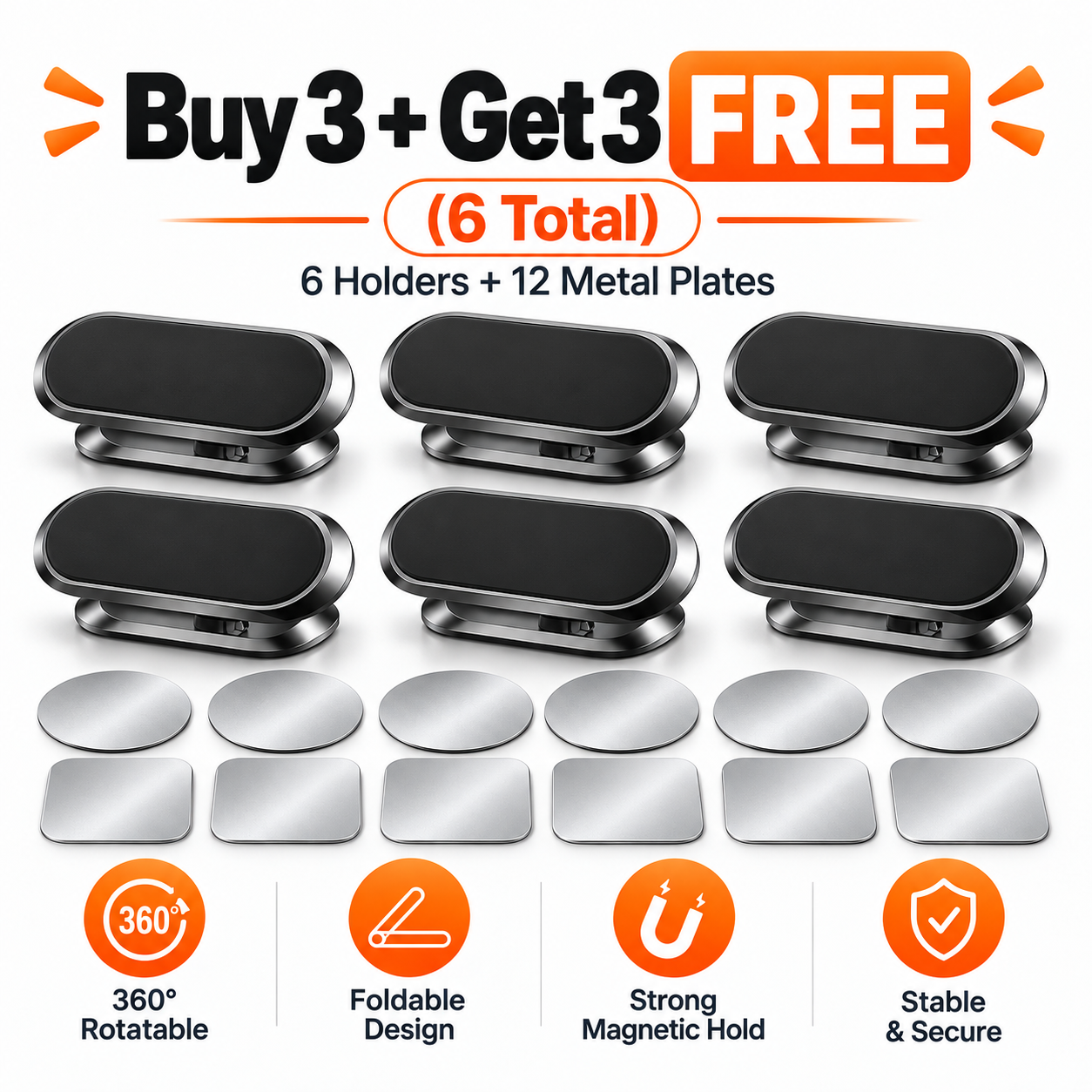 👑 Buy 3 + Get 3 FREE (6 Total)