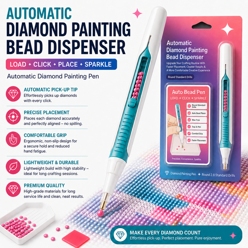 🔥Last Day 50% OFF - 💎 Automatic Diamond Painting Bead dispenser