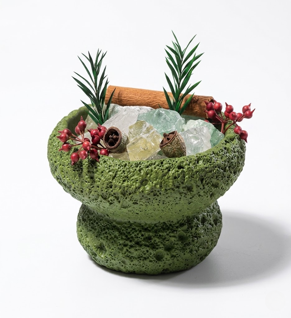 Natural Crystal Aromatherapy Set