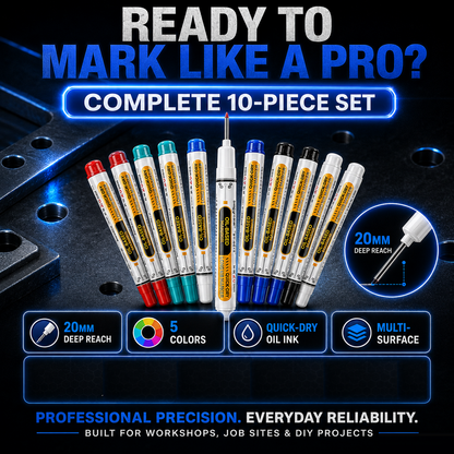 Precision Tip Quick-Dry Oil-Based Marker Pen